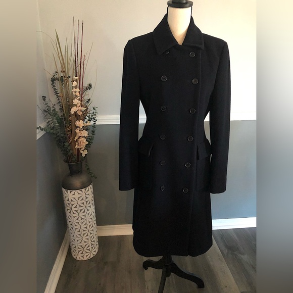 COPY - Brooks Brothers Double Breasted Coat (scarf not included) - Picture 2 of 4